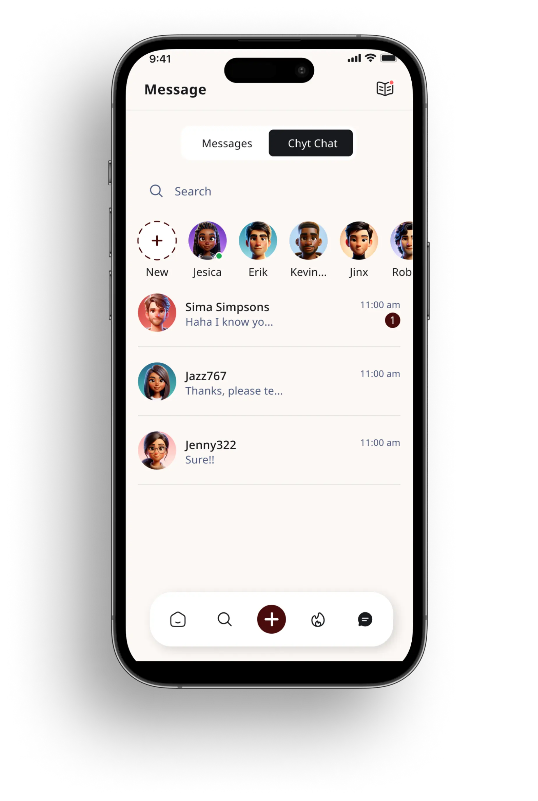 UI design illustration
